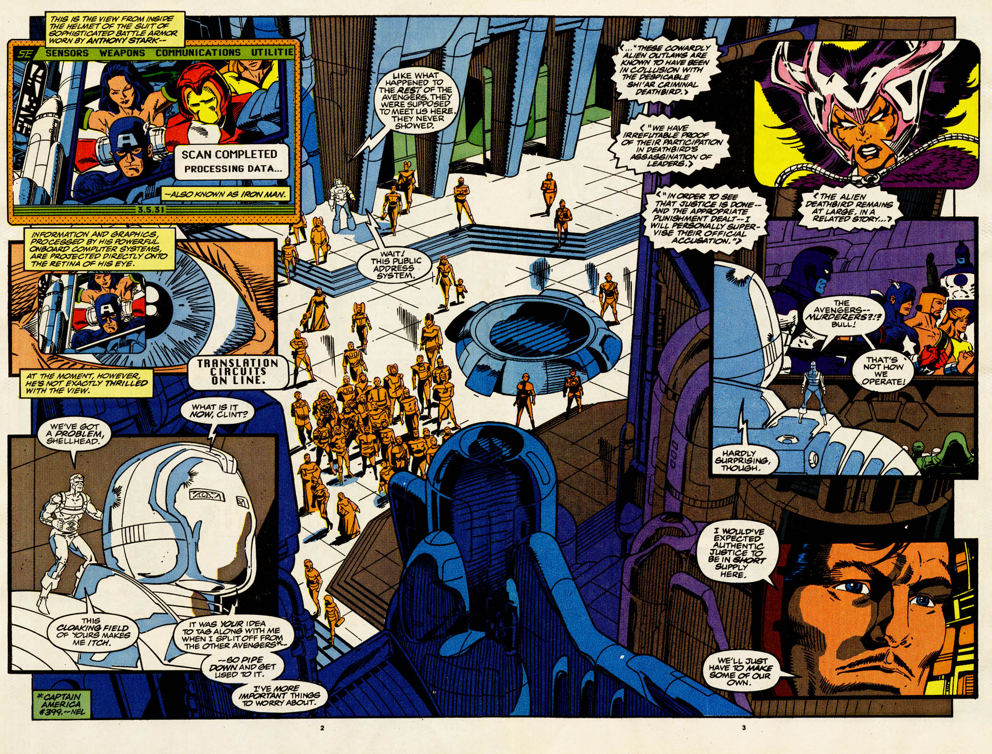 Read online Captain America (1968) comic -  Issue #399f - 3