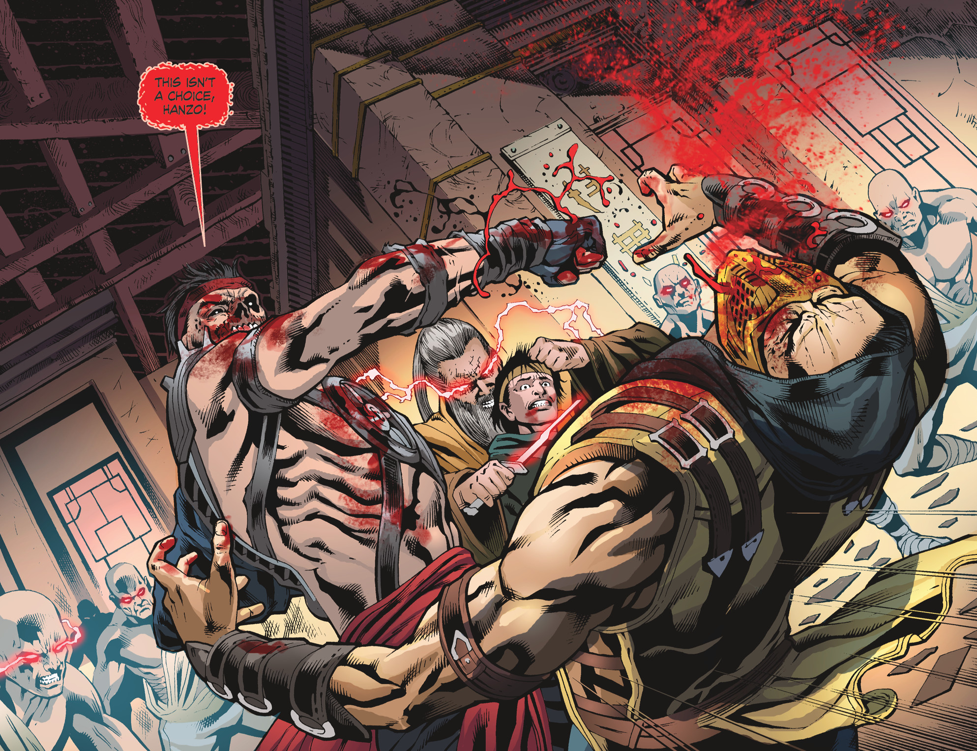 Read online Mortal Kombat X [I] comic -  Issue #24 - 10