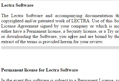 lectra modaris no available license found lectra modaris no available license found