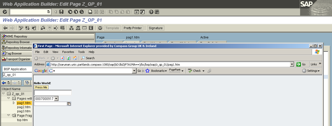 Adventures in ABAP