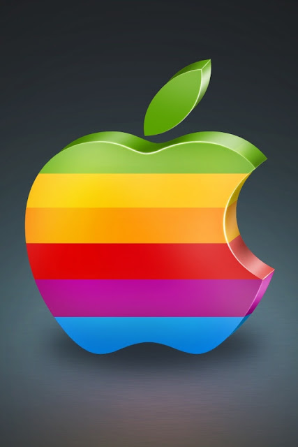Apple 3D iPhone Wallpaper By TipTechNews.com