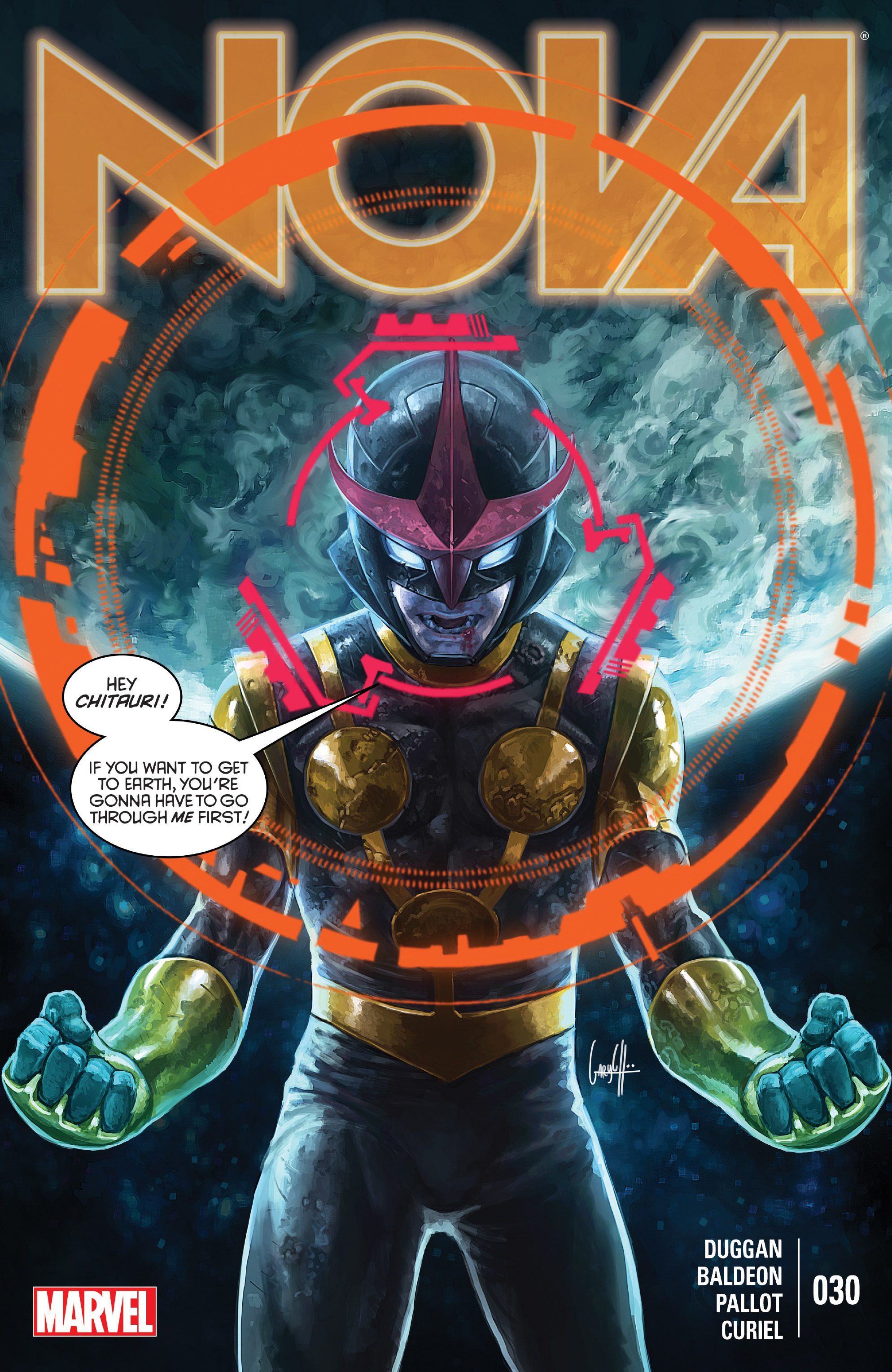 Read online Nova (2013) comic -  Issue #30 - 1