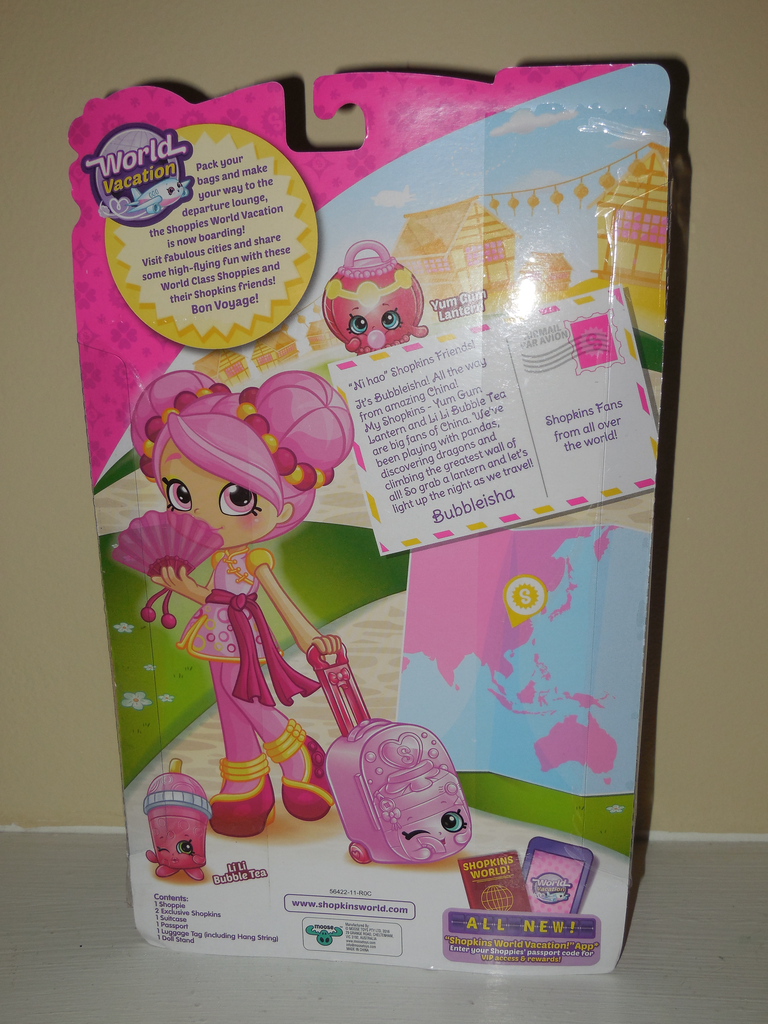 shopkins world vacation bubbleisha