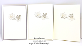 #simplestamping plus 2 stepped up versions: Beauty Abounds card Nigezza Creates