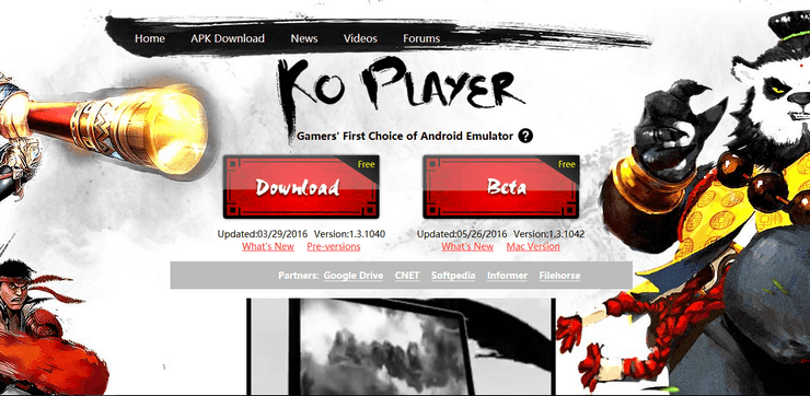 KOPLAYER Android emulator