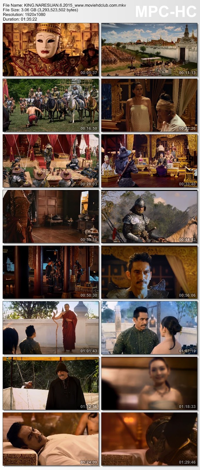 [Mini-HD][Boxset] King Naresuan Collection (2007-2015) - ตำนานสมเด็จพระนเรศวรมหาราช ภาค 1-6 [1080p][เสียง:ไทย 2.0][ซับ:-][.MKV] KN6_MovieHdClub_SS