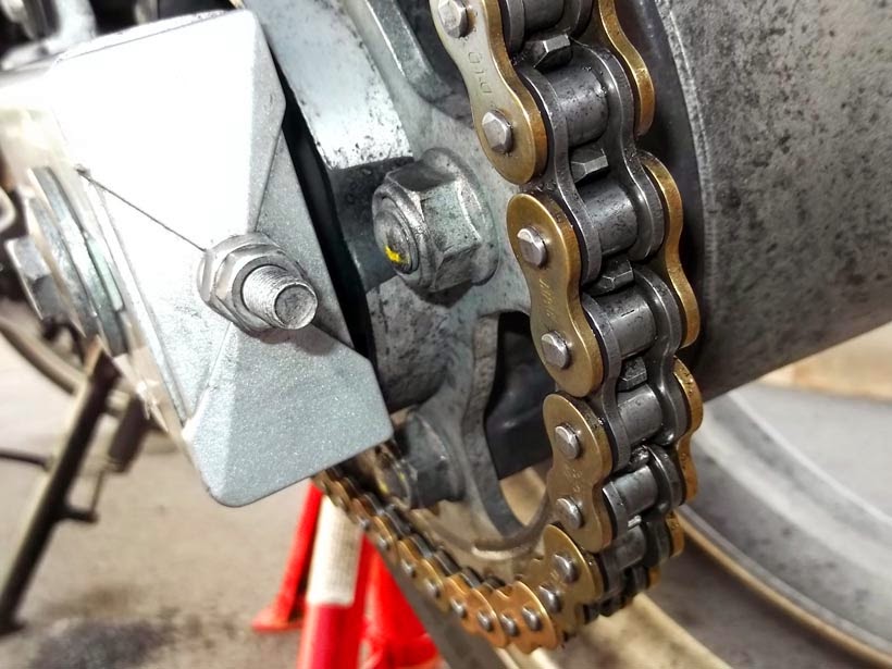 Limpieza de cadena Limpieza y engrase cadena