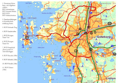 Karta över Göteborg Kommun bild | Karta över Sverige, Geografisk