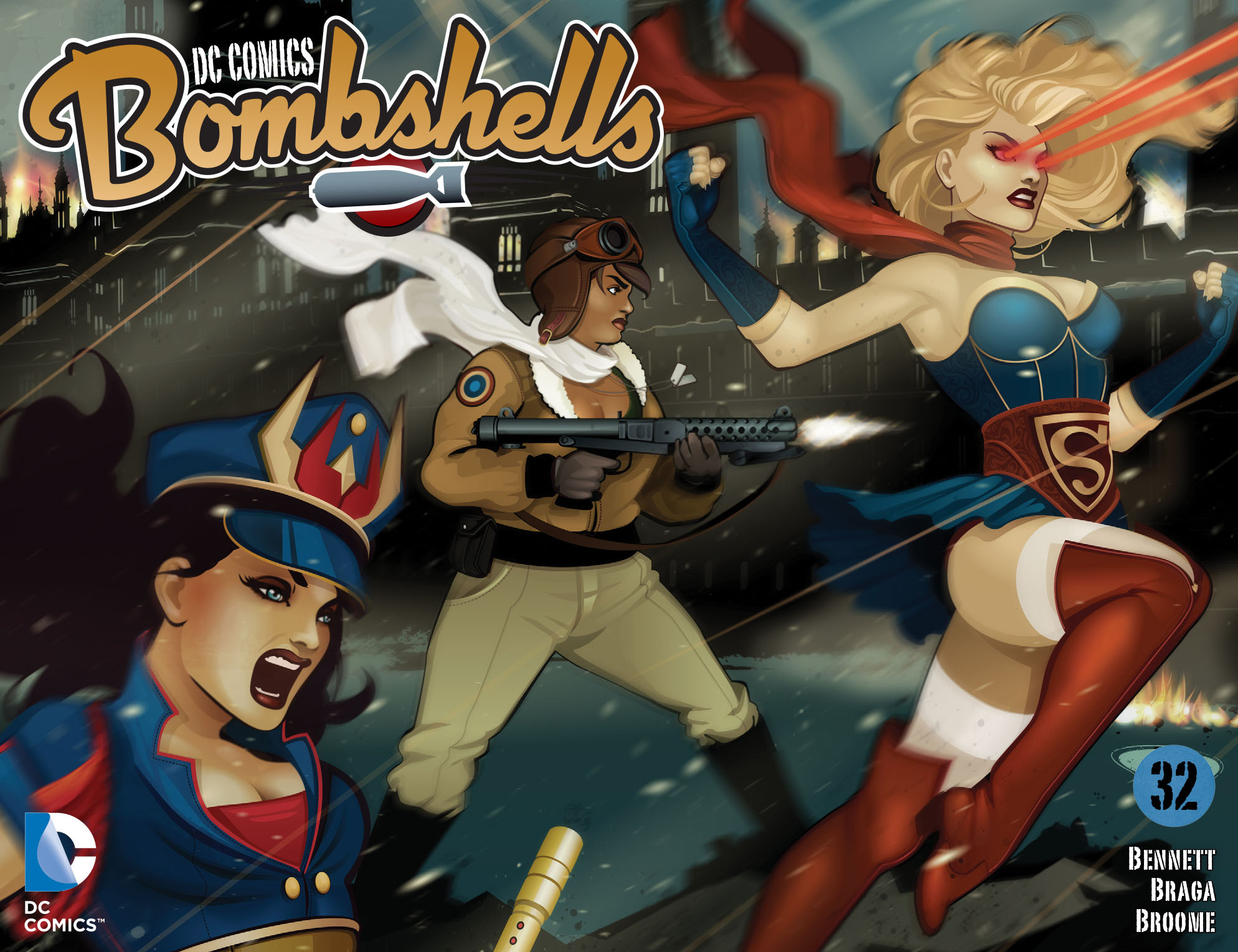 Read online DC Comics: Bombshells comic -  Issue #32 - 1