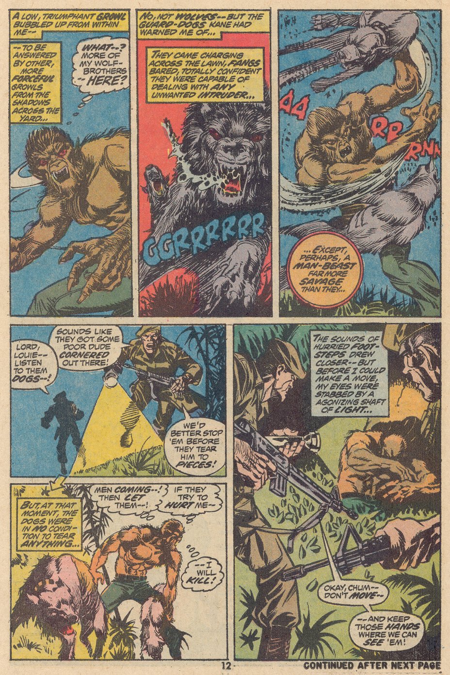 Read online Werewolf by Night (1972) comic -  Issue #5 - 10