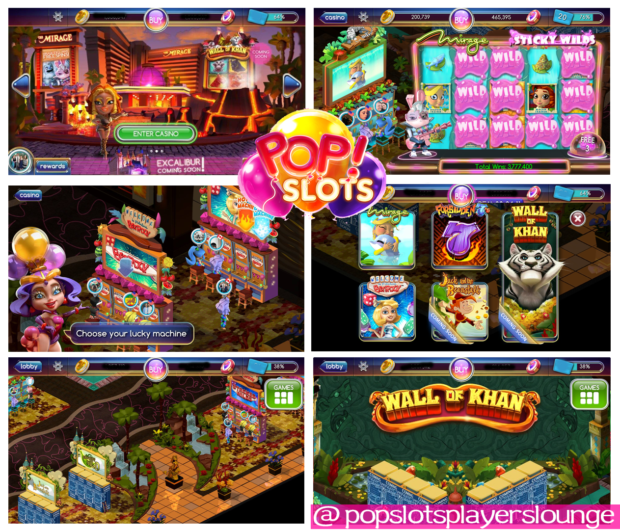 бесплатные вращения Mirage Slot Casino  $5