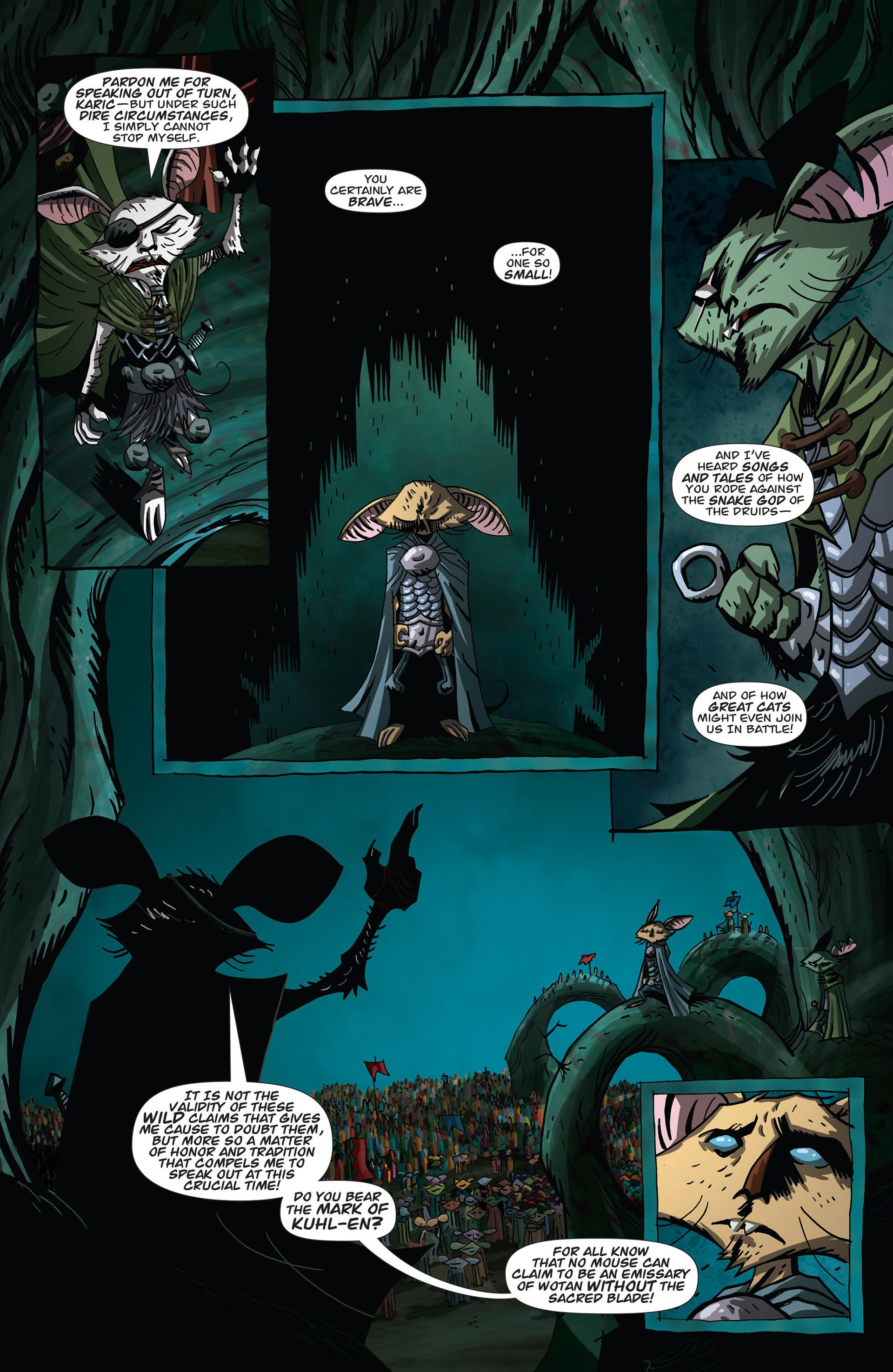 The Mice Templar Volume 4: Legend issue 11 - Page 17