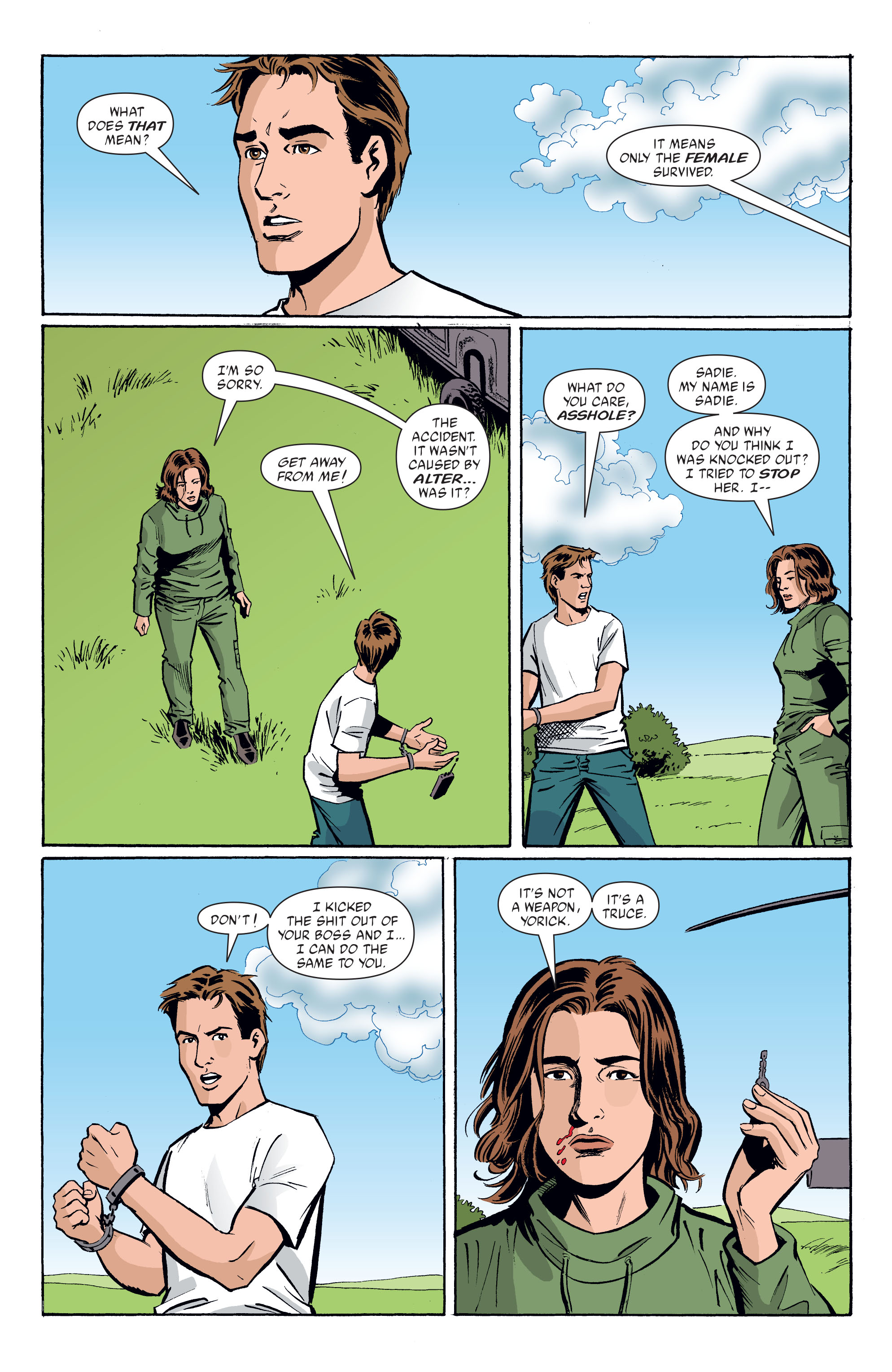 Y: The Last Man (2002) issue 15 - Page 9