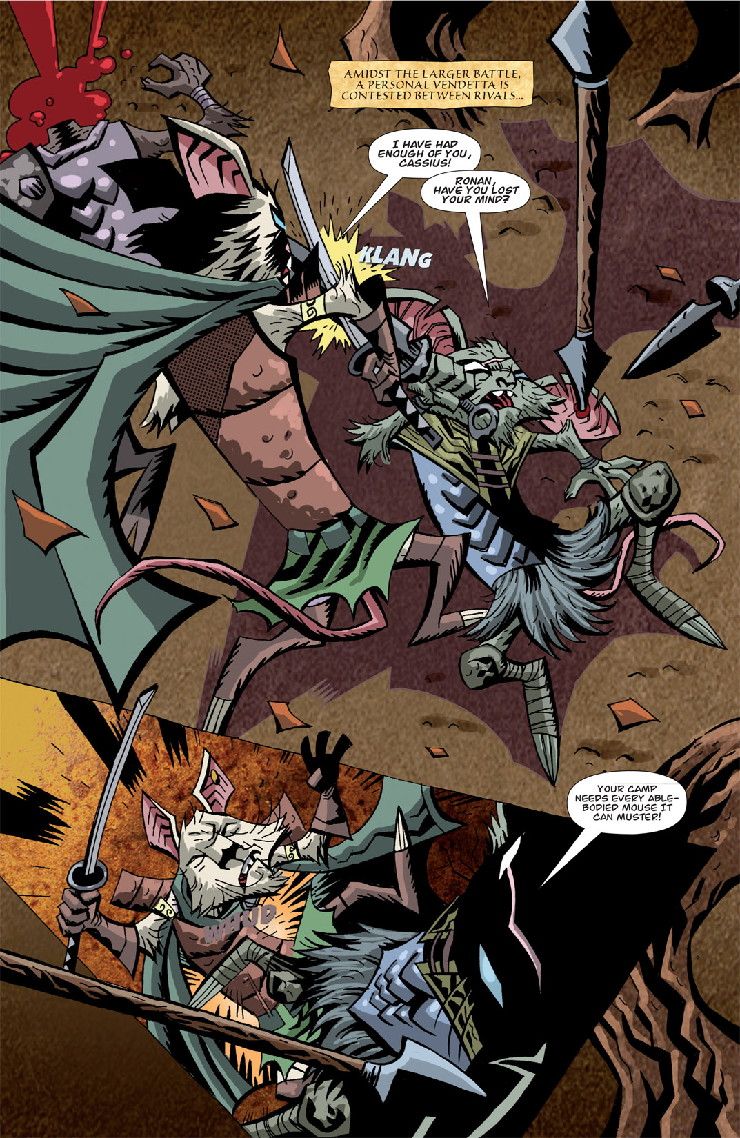 Read online The Mice Templar Volume 3: A Midwinter Night's Dream comic -  Issue #2 - 5