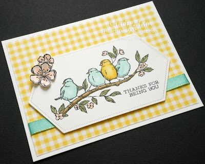Heart's Delight Cards, Free As A Bird, 2019 AC Sneak Peek, Stampin Up!