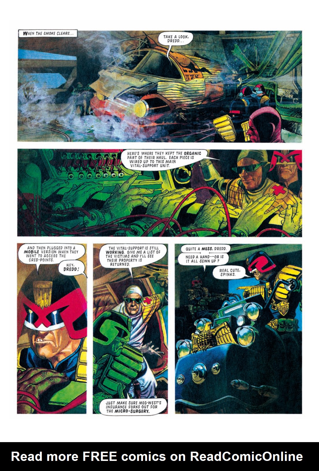 Read online Judge Dredd: The Complete Case Files comic -  Issue # TPB 21 - 123
