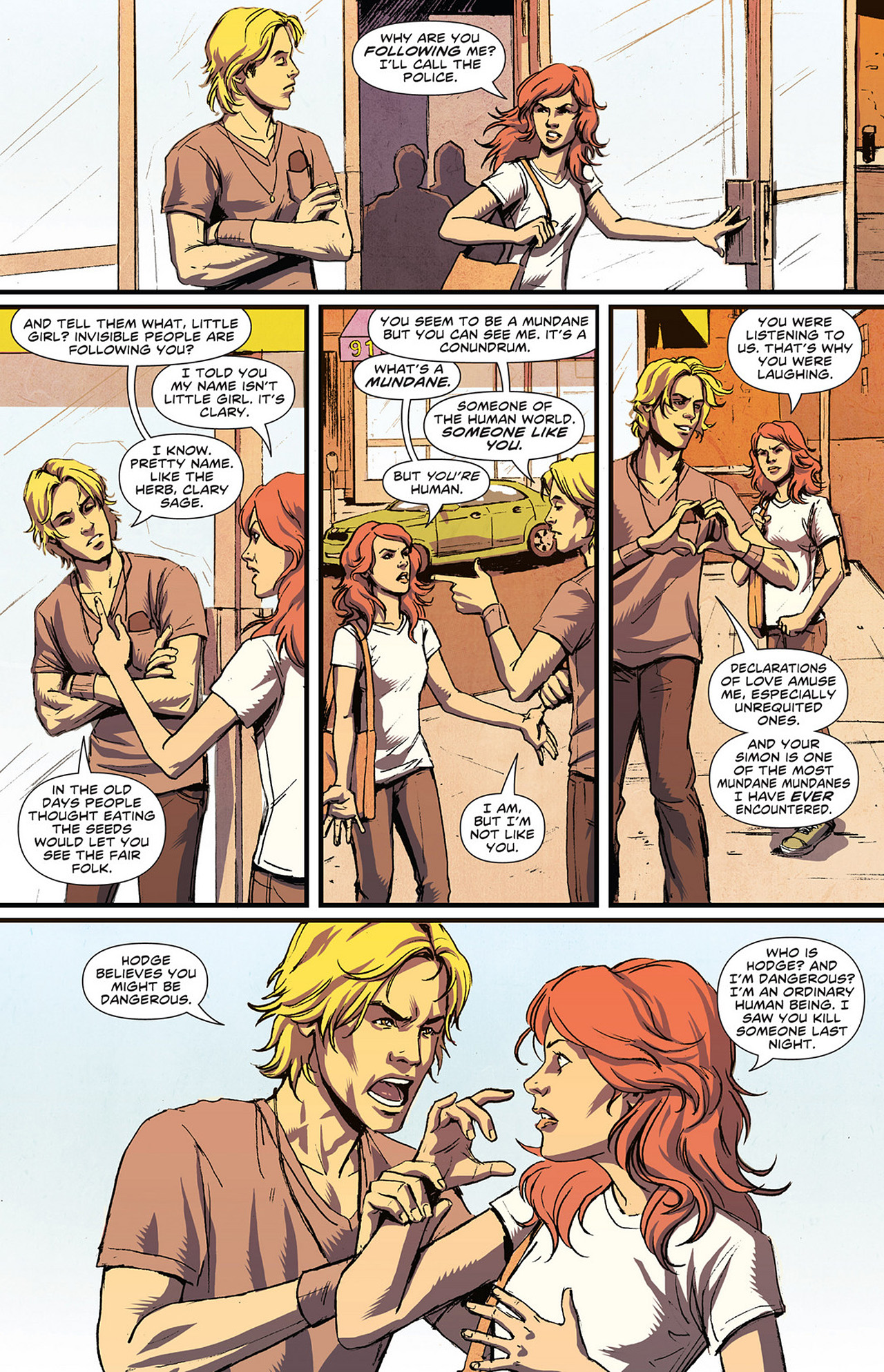 Read online The Mortal Instruments: City of Bones comic -  Issue #1 - 22