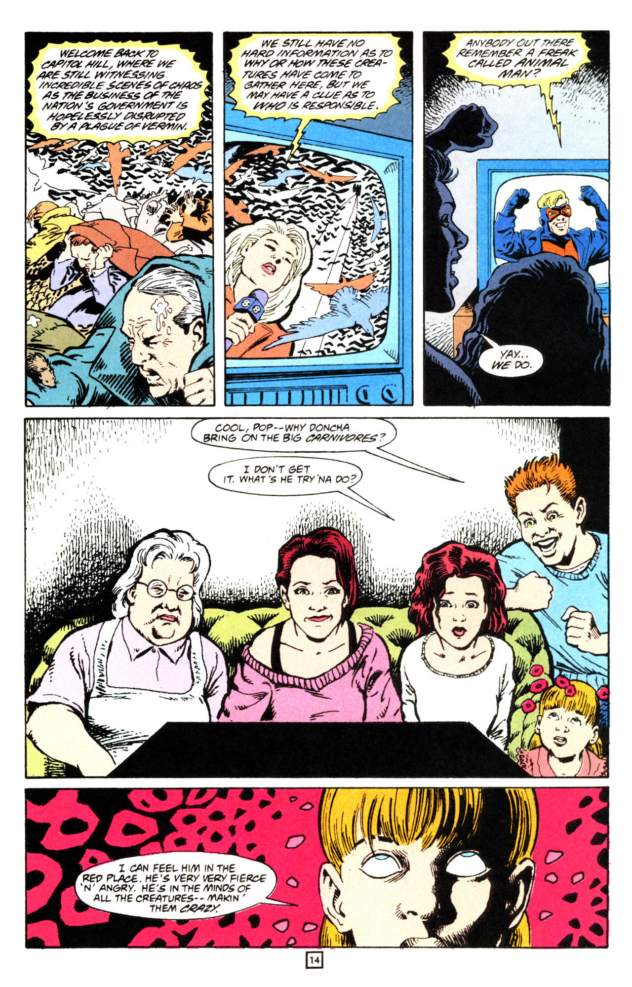 Read online Animal Man (1988) comic -  Issue #71 - 15