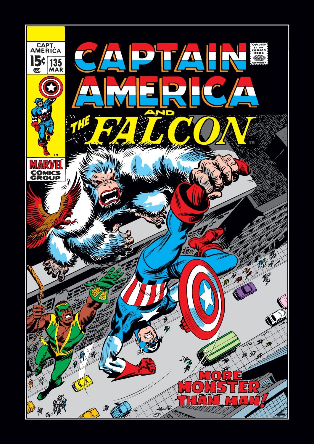 Read online Captain America (1968) comic -  Issue #135 - 1