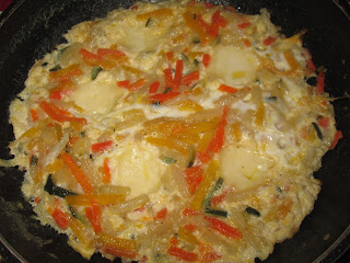 BRAZ DE COURGETTE COM QUEIJO NO WOK