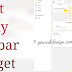 How To Creat Sticky Sidebar Widget-100% Working Tips