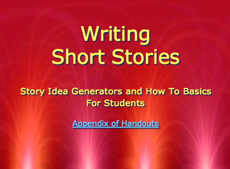 Writing Short Stories: Soon to be Updated!