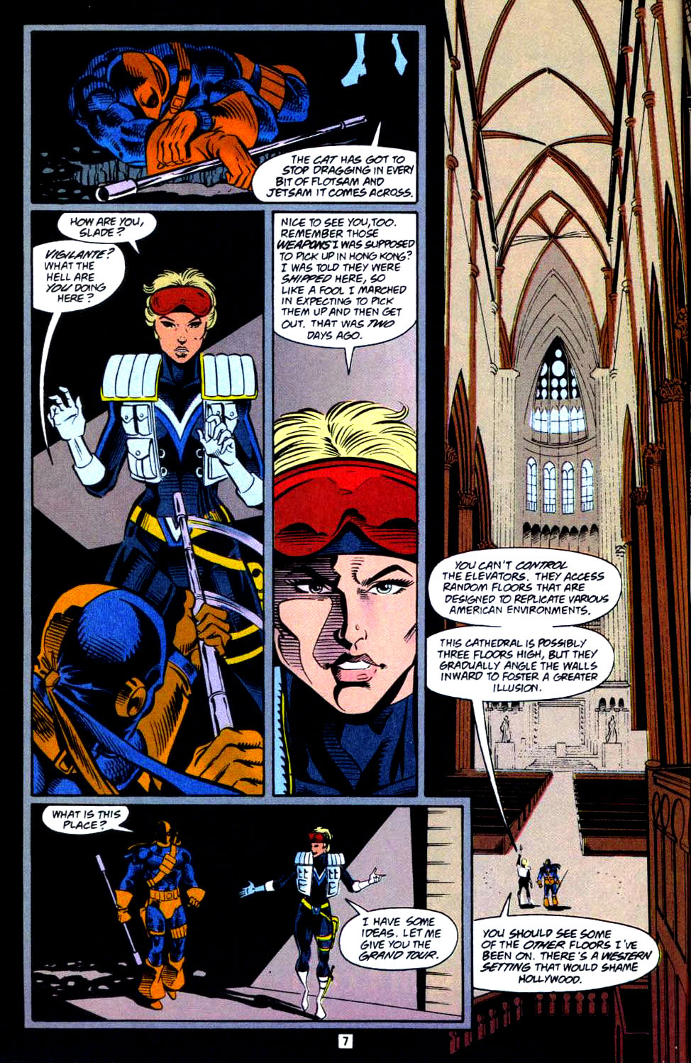 Read online Deathstroke (1991) comic -  Issue #33 - 8