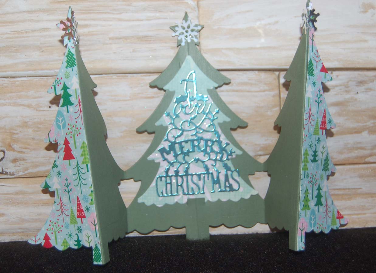 Lynn's Craft Blog Folding Christmas Tree Card
