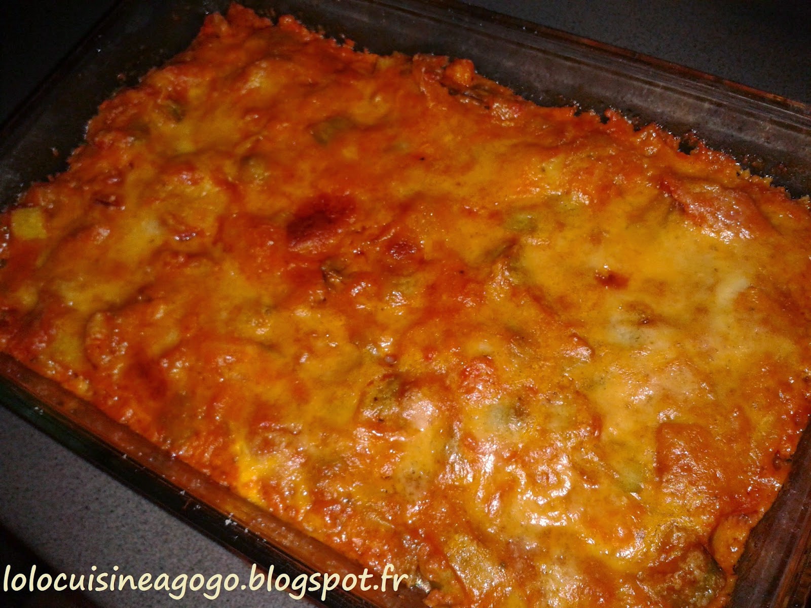 Lolo cuisine à gogo Gratin d'aubergine et poireaux à la tomate