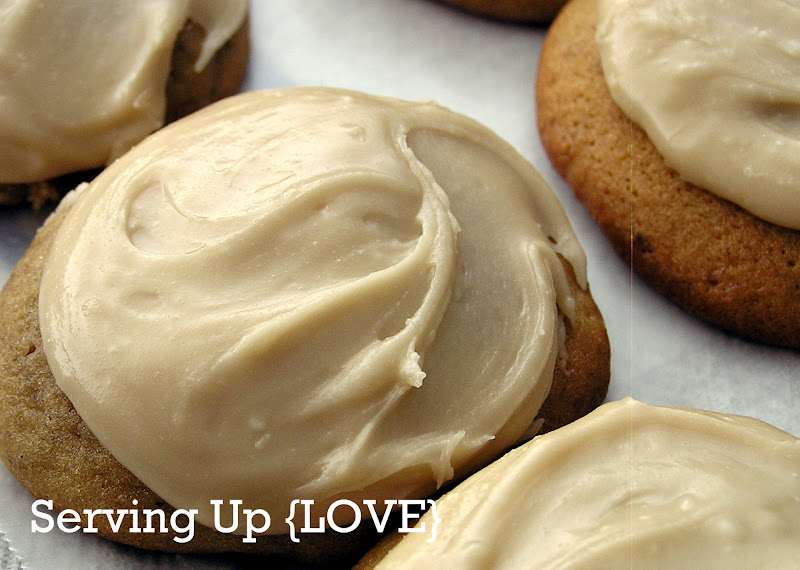 Katherine's Kitchen Serving Up {Cookies} Frosted Banana Cookies