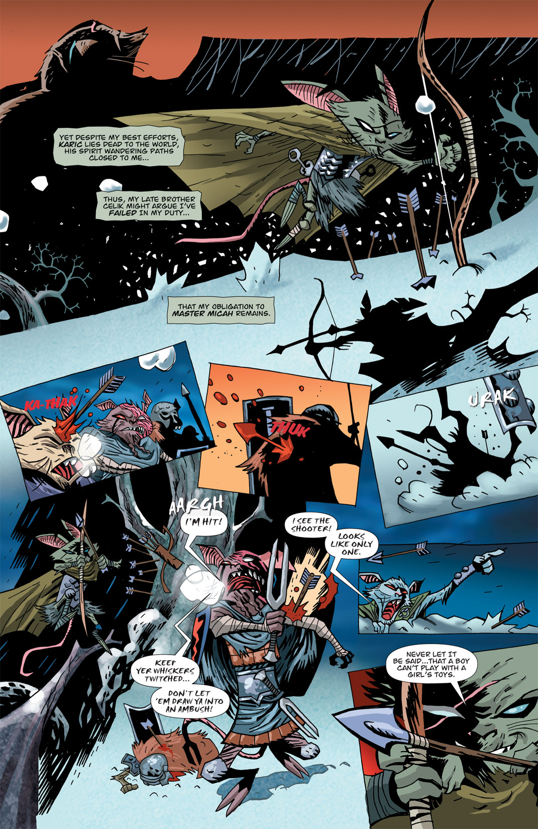 The Mice Templar Volume 3: A Midwinter Night's Dream issue 6 - Page 11
