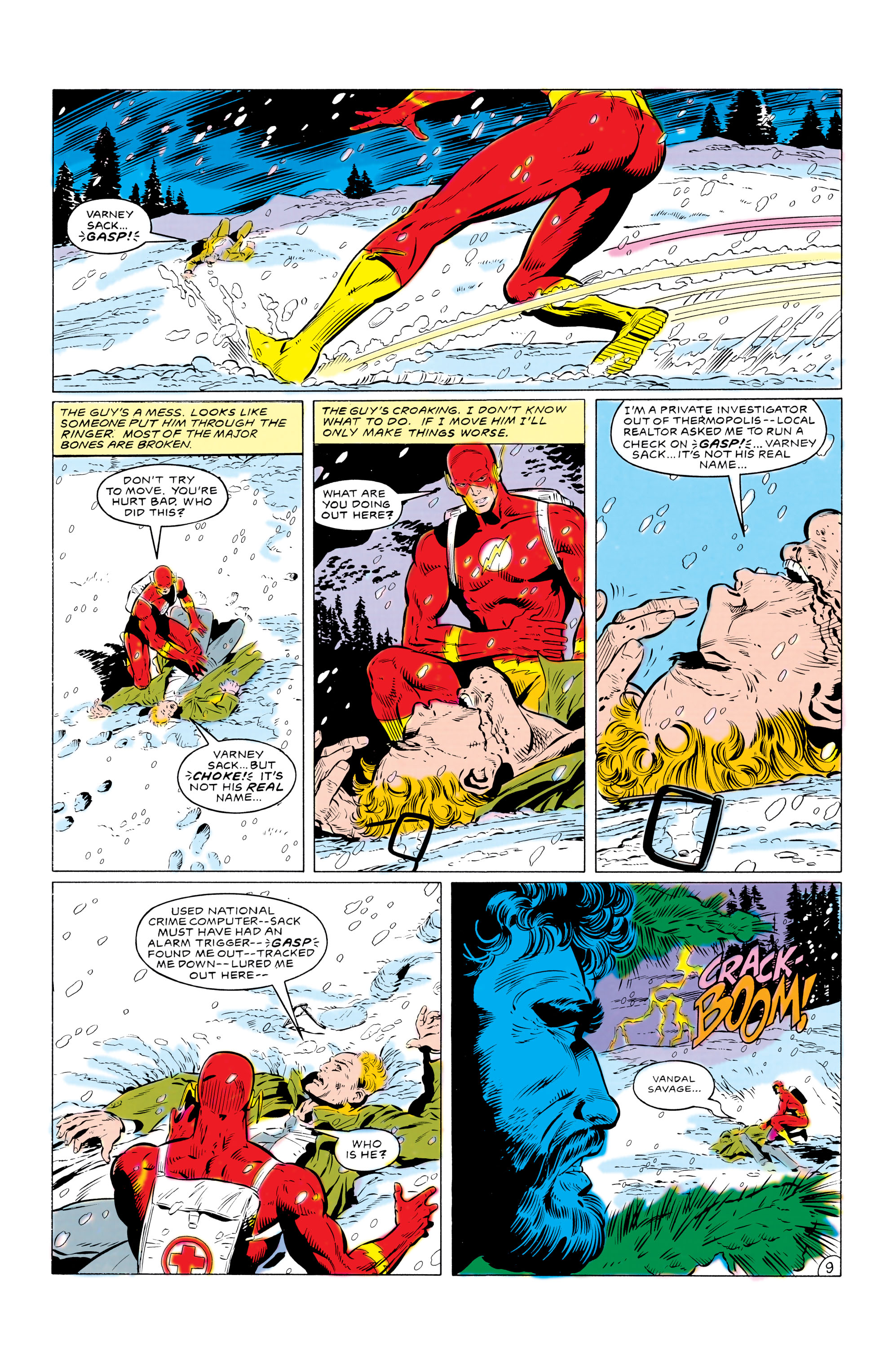 Read online The Flash (1987) comic -  Issue #1 - 10