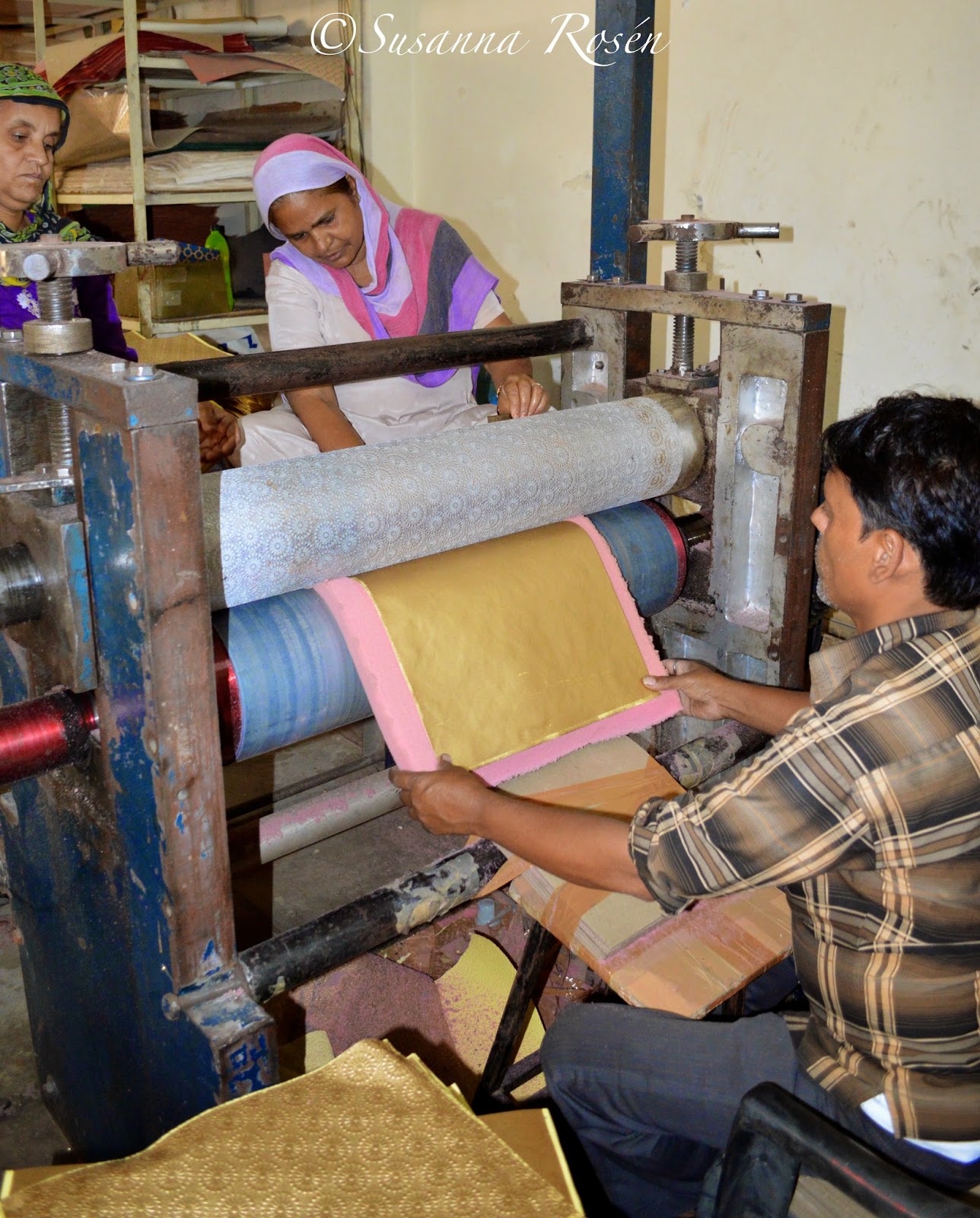 The House of Susanna / my life in India Handmade paper in Sanganer