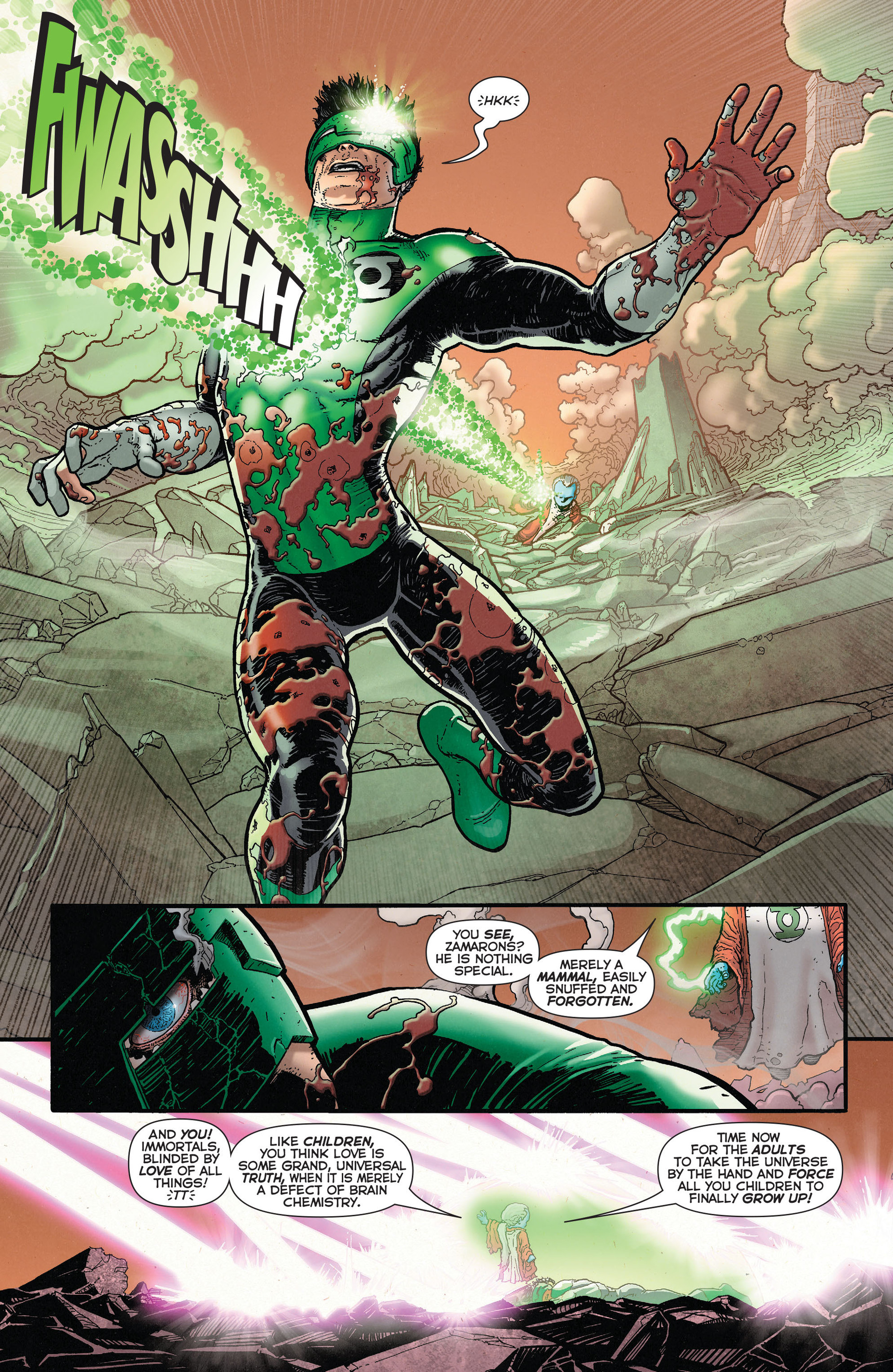 Read online Green Lantern: New Guardians comic -  Issue #16 - 17