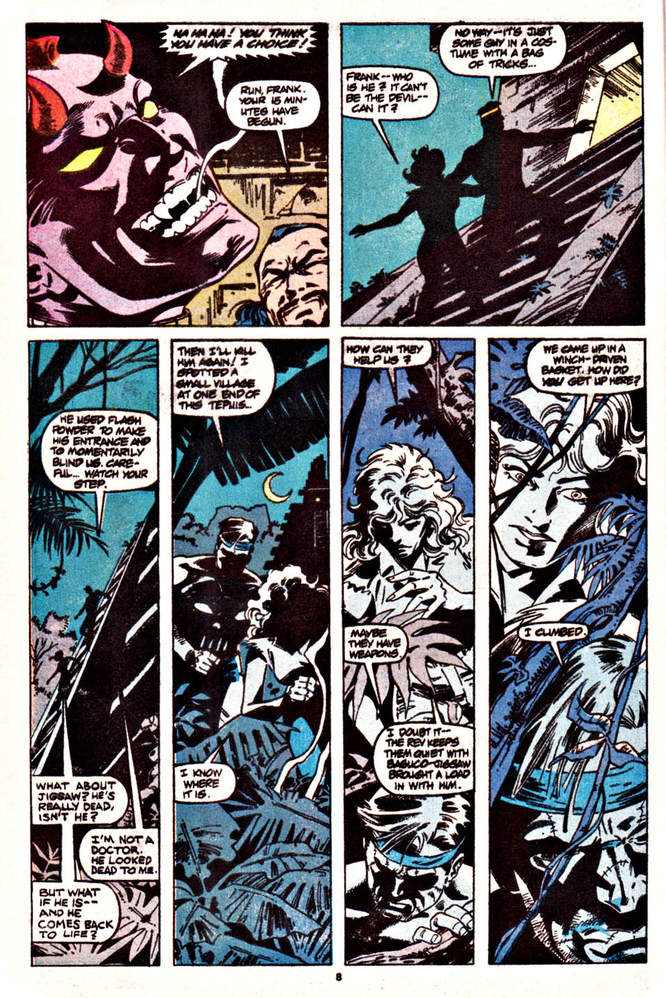 The Punisher (1987) Issue #40 - Jigsaw Puzzle #06 #47 - English 7