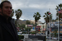 Simon Guerrier in Hollywood, February 2012