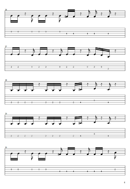 Bob Marley - Could you be Loved (Lead)(Guitar and Sheet Music) (Guitar Lessons) Tabs & Sheet Music