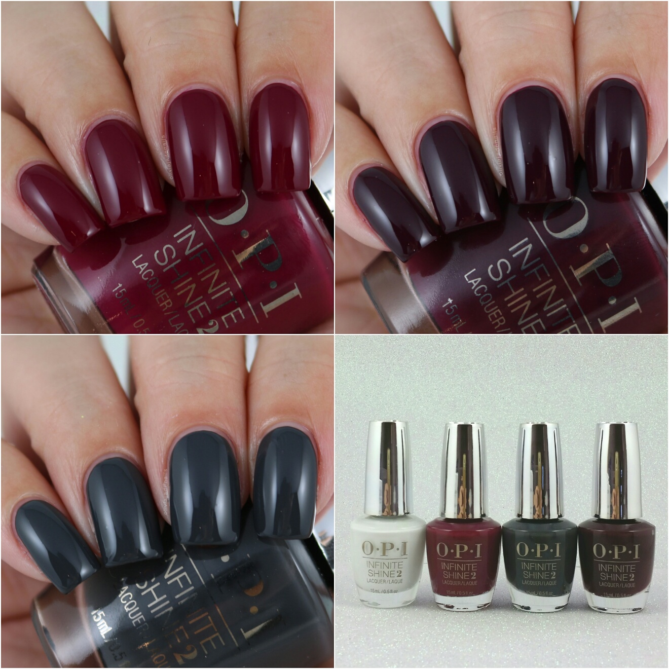 Olivia Jade Nails: OPI Infinite Shine New Release Colours - Swatches ...