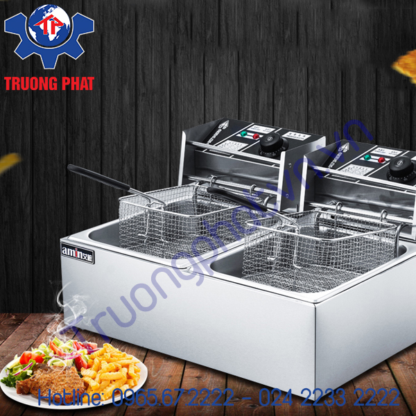 Bếp chiên nhúng điện đôi có công suất bao nhiêu Bếp chiên nhúng điện đôi có công suất bao nhiêu
