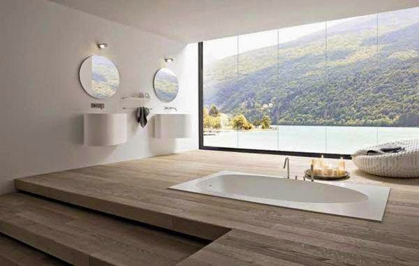 Extraordinary Bathroom Designs with nice view