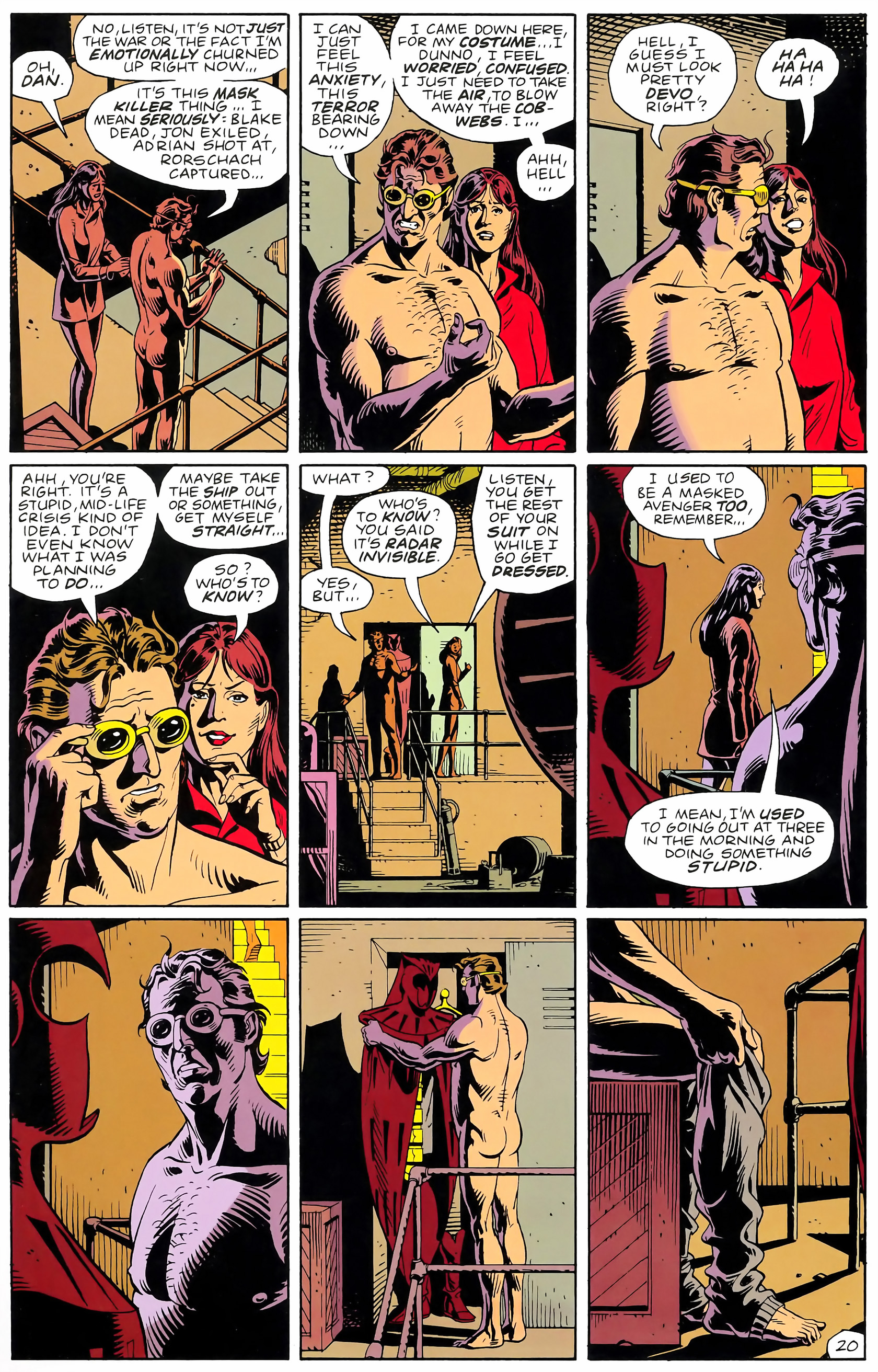 Read online Watchmen comic -  Issue #7 - 22