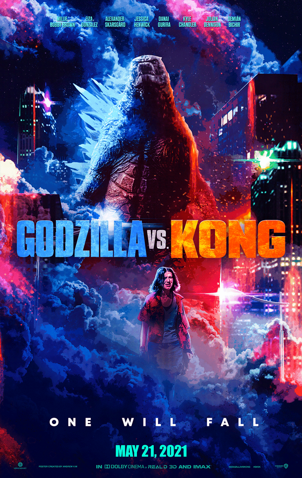 GODZILLA VS KONG Poster Team Kong TEam Godzilla HD GODZILLA VS KONG Poster Team Kong TEam Godzilla HD