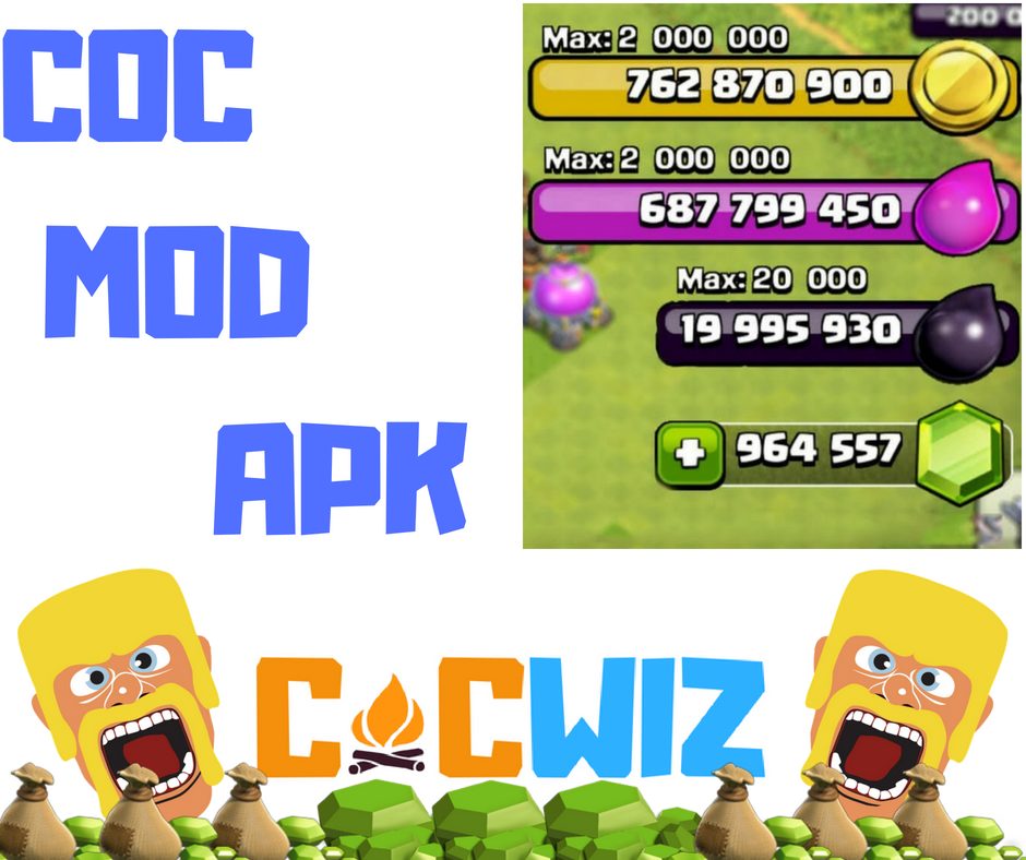 Clash of Clans Mod Hack TH12 + Builder Base 2018 Apk Download