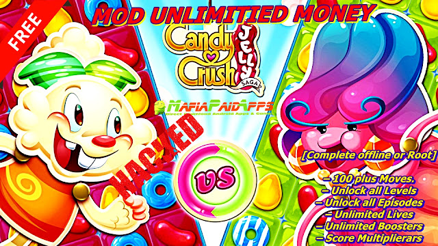 Candy Crush Jelly Saga Apk Mod (Unlimited All/Unlocked) for Android Candy Crush Jelly Saga Apk Mod (Unlimited All/Unlocked) for Android