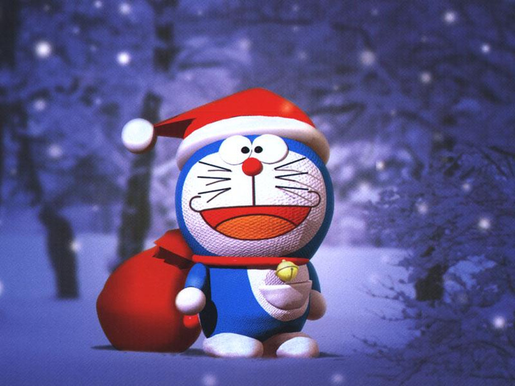 My Collection Walpapers Doraemon Christmas  Wallpapers