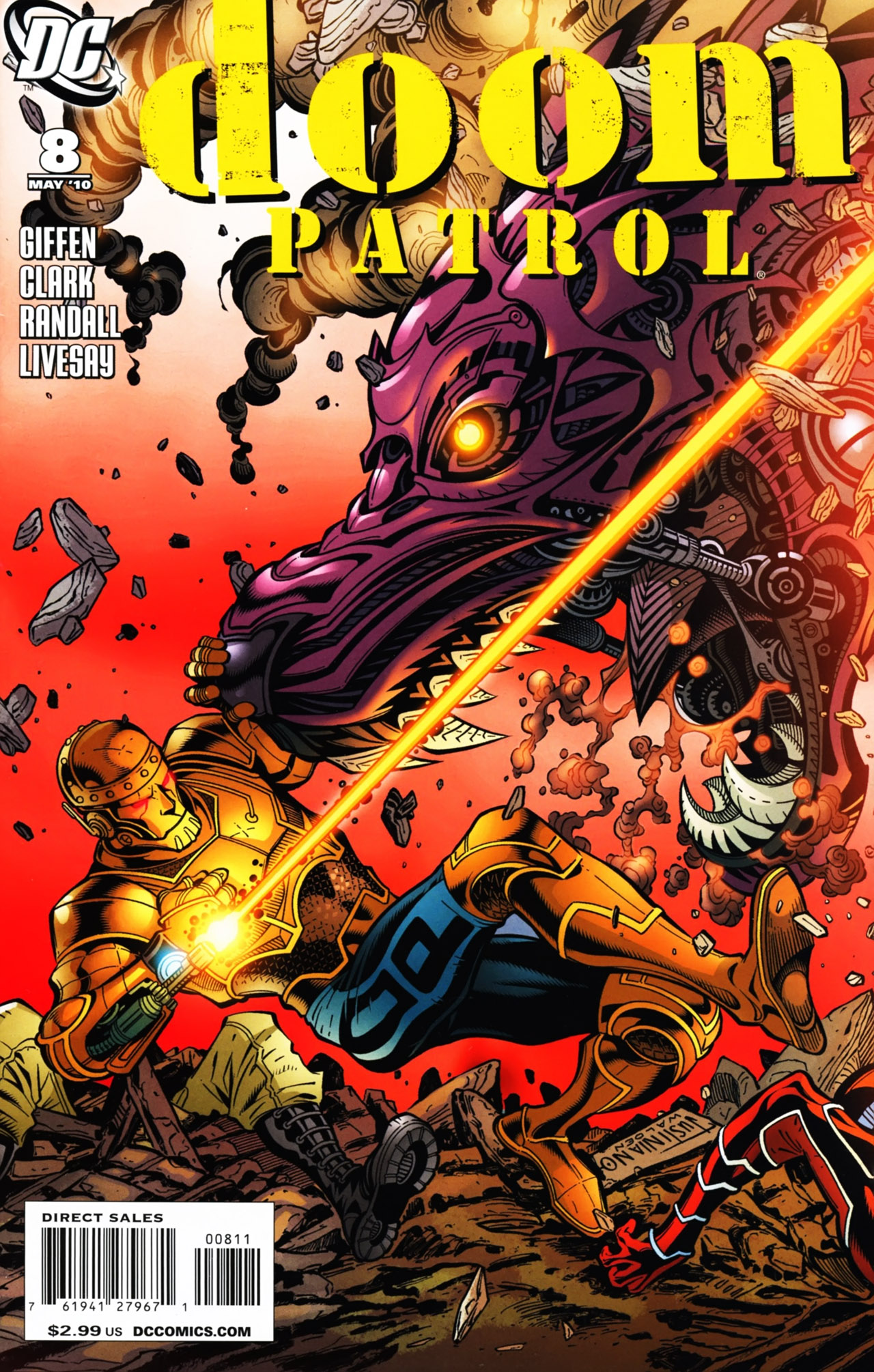 Read online Doom Patrol (2009) comic -  Issue #8 - 1