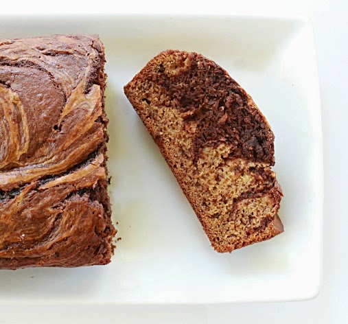 Marbled Chocolate Banana Bread Marbled Chocolate Banana Bread