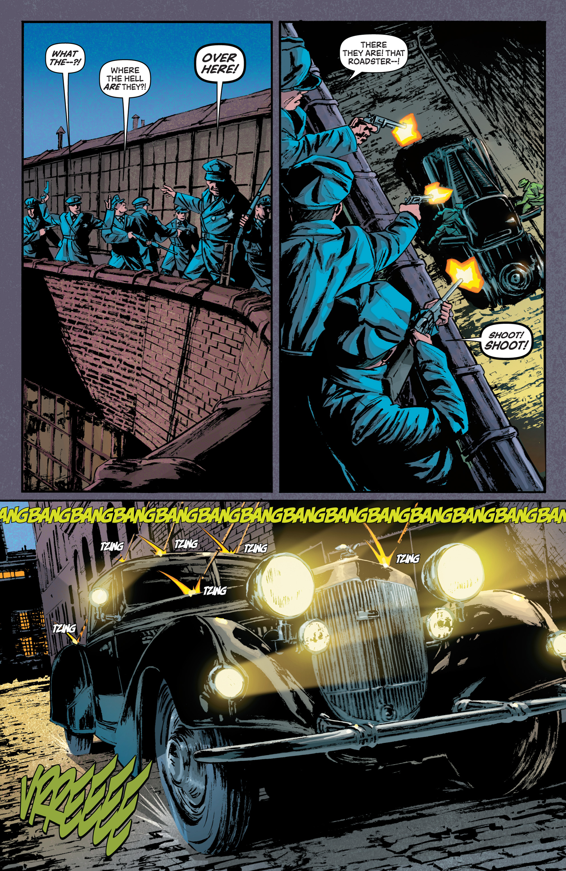Read online Green Hornet: Year One comic -  Issue #8 - 10