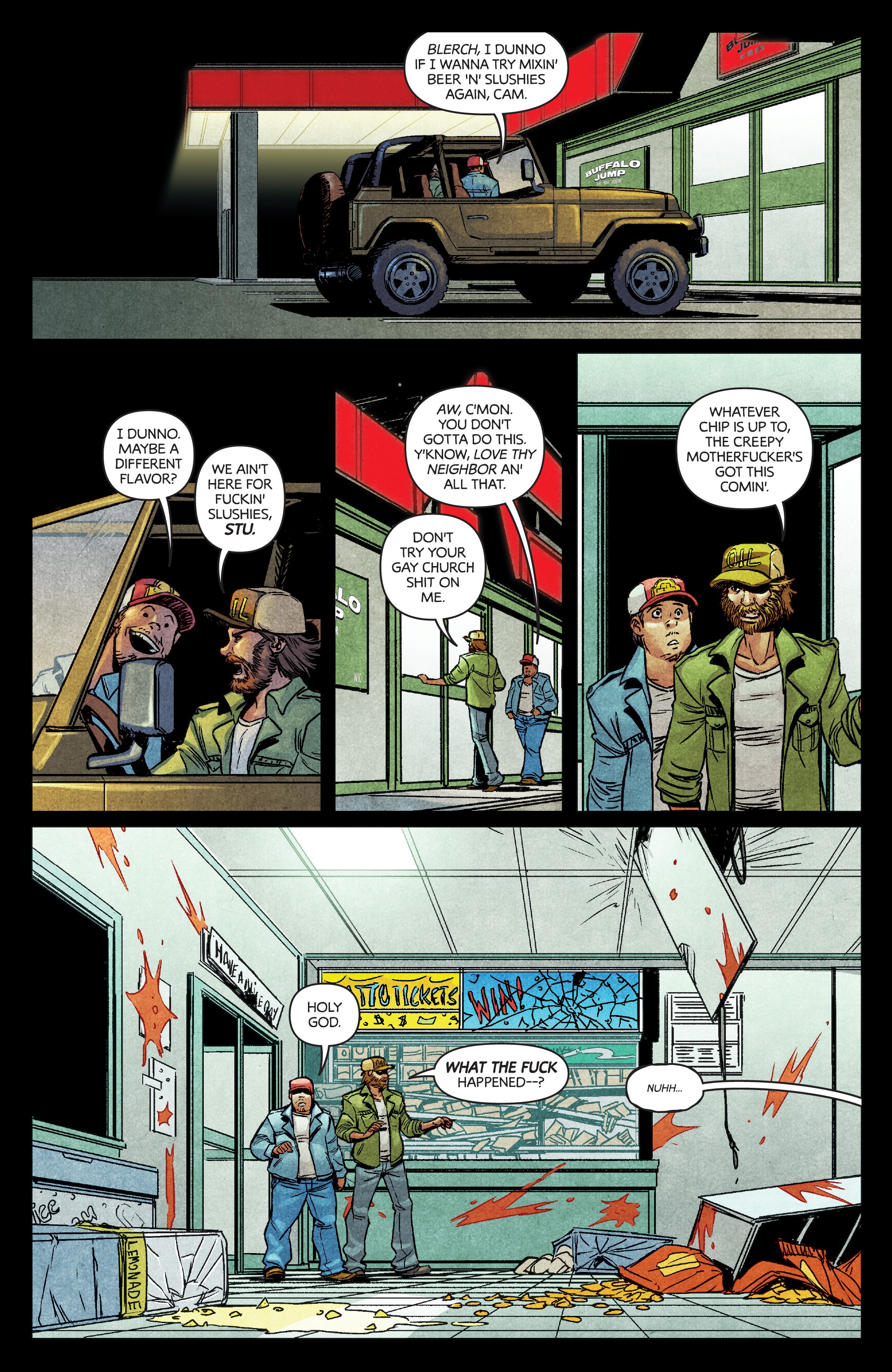 Read online Dark Red comic -  Issue #2 - 21