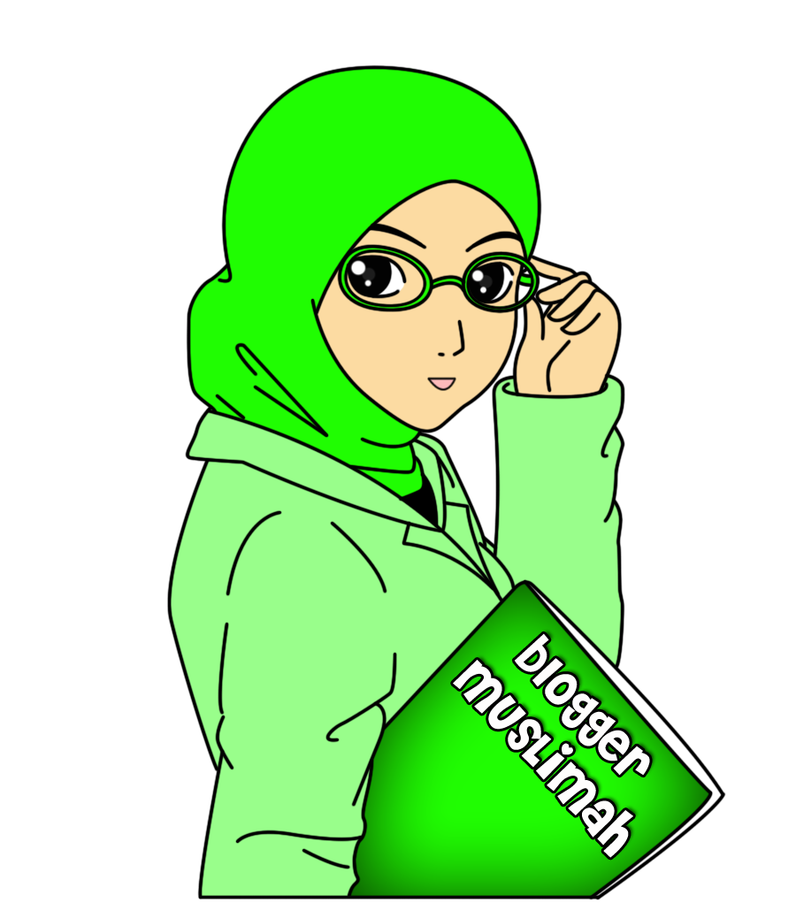  Kartun  Muslimah Kacamata  Gambar  Kartun 